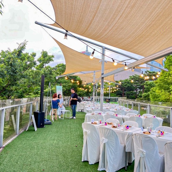 Busan venue hire: a company retreat at Centum Naru Lounge