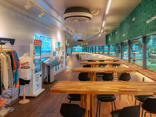 Naru Café on 1F of the ticket office