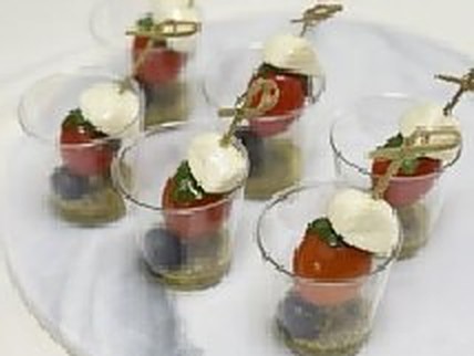 Caprese skewers