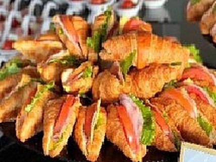 Croissant sandwiches