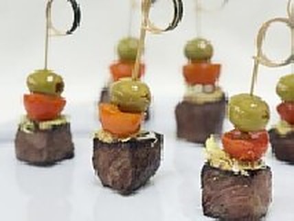 Steak skewers