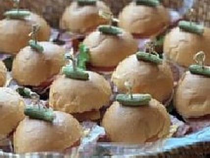 Mini burgers