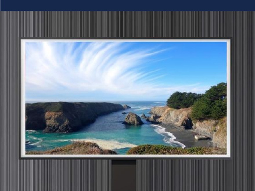 85-inch large TV screen