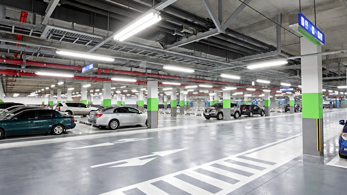 Busan Cinema Center underground car park